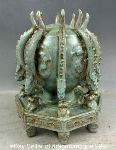 Scultura sismometro porcellana