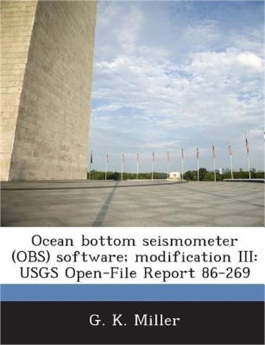 Ocean bottom seismometer - , (obs)