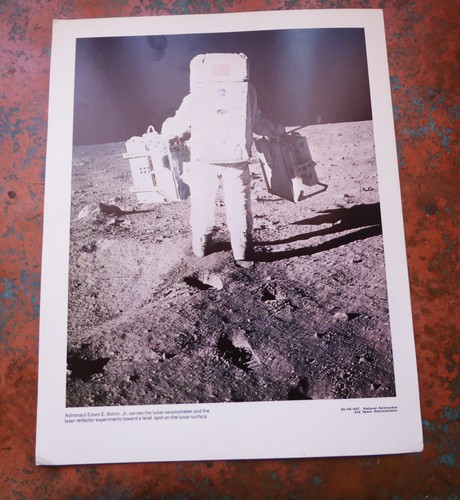 1969 nasa photograph print - nasa,